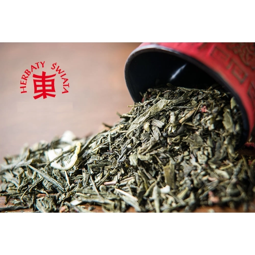 Herbata zielona sencha POZIOMKOWA